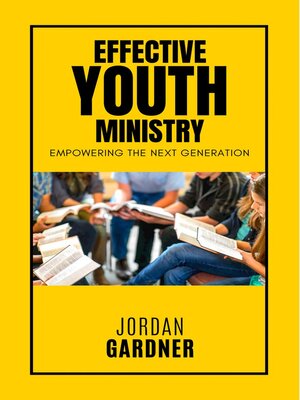 cover image of Effective Youth Ministry